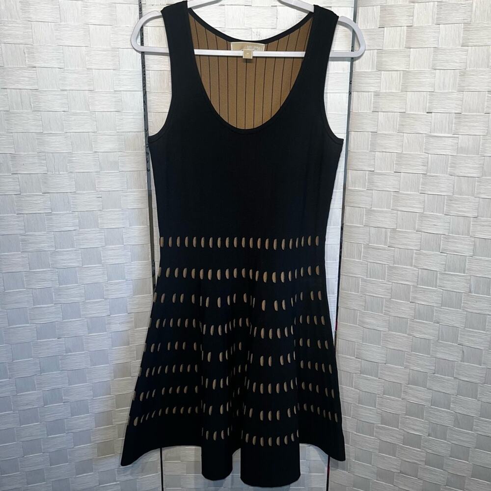 Michael Michael Kors Women’s Pointelle Design Knit Sleeveless Dress Size Medium - Picture 11 of 15